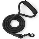 Mile High Life Dog Leash, 6FT x 1/2IN Black, with Padded Handle