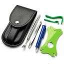 VENOMKILLER 6-in-1 Tick Remover Kit – Tick Removal Tool Set with Stainless Steel Tick Tweezers, Tick Card, Hooks & Leath