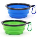 Dog Bowl Pet Collapsible Bowls, 2 Pack for Cats Dogs, Portable Pet Feeding Watering Dish for Walking Parking Traveling w