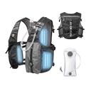 Cooling Hydration Vest with 2L BPA-Free Water Bladder, Running Vest with 3 Removable Cooling Packs, Lightweight Outdoor 