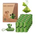 270 Dog Poop Bags w/FREE Dispenser & Hands-Free Bag Holder | Lavender Scented | Leak-Proof | Extra Thick | 13"x9" Biodeg