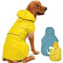 Kimee Dog Raincoat Waterproof Dog Rain Jacket for Small to 3X-Large Dogs, M