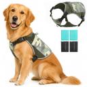 SAVIOR COOL Dog Cooling Vest Harness 4 PCM Ice Packs Up to 3+ Hours