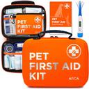 ARCA PET Cat & Dog First Aid Kit for Car - Pet Emergency Kit for Home Office Travel – Dog Camping Essentials with Digita